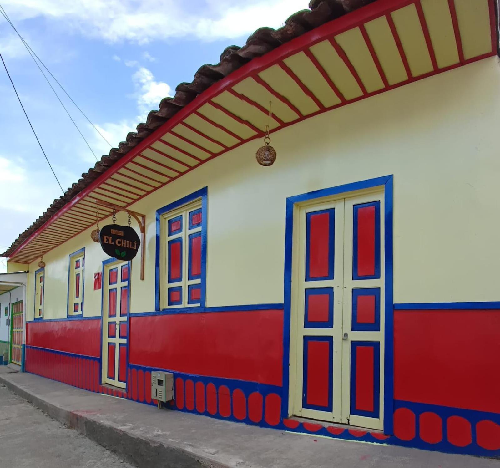 Hostal El Chili Pijao Buitenkant foto